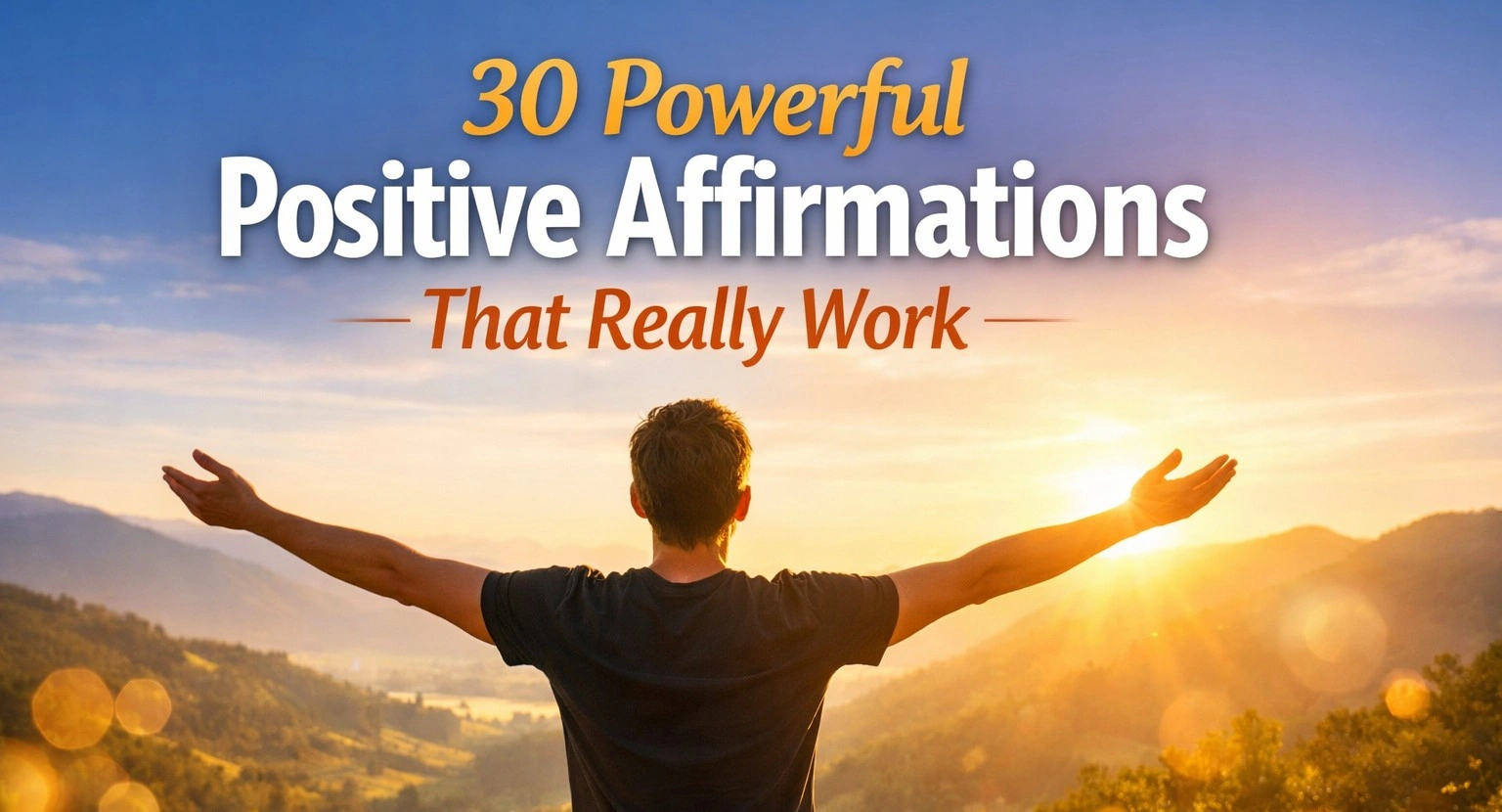 30 Powerful Positive Affirmations That Really Work