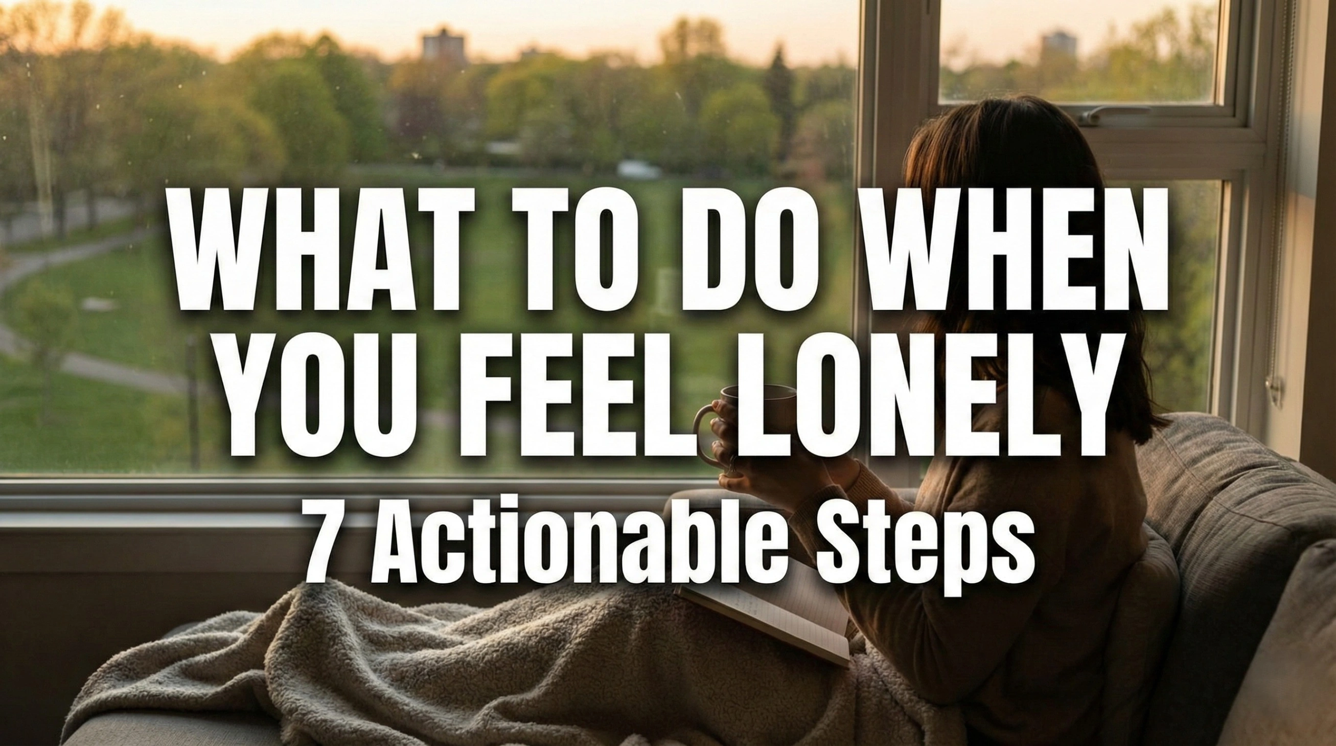 What to Do When You Feel Lonely: 7 Actionable Steps