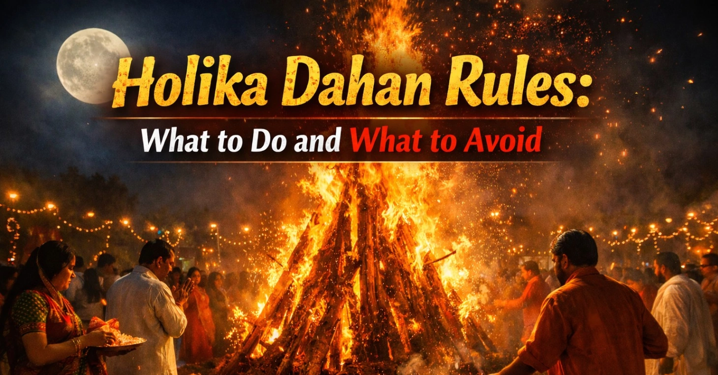 Holika Dahan Rules: What to Do and What to Avoid