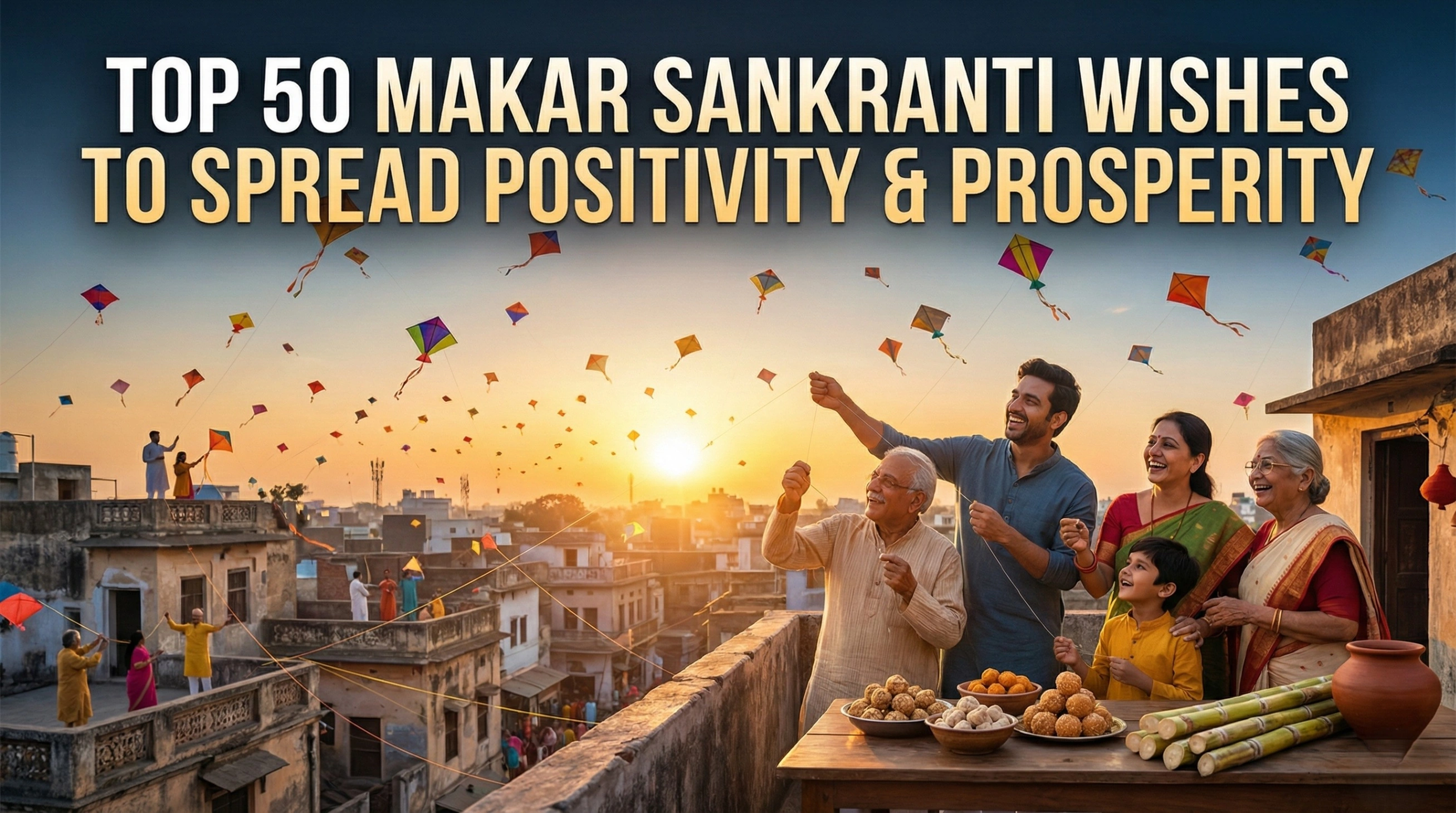 Top 50 Makar Sankranti Wishes to Spread Positivity and Prosperity