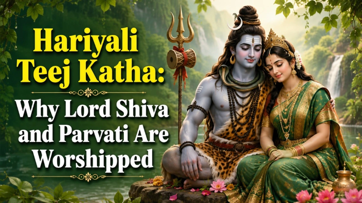 Hariyali Teej Katha: Why Lord Shiva & Parvati Are Worshipped