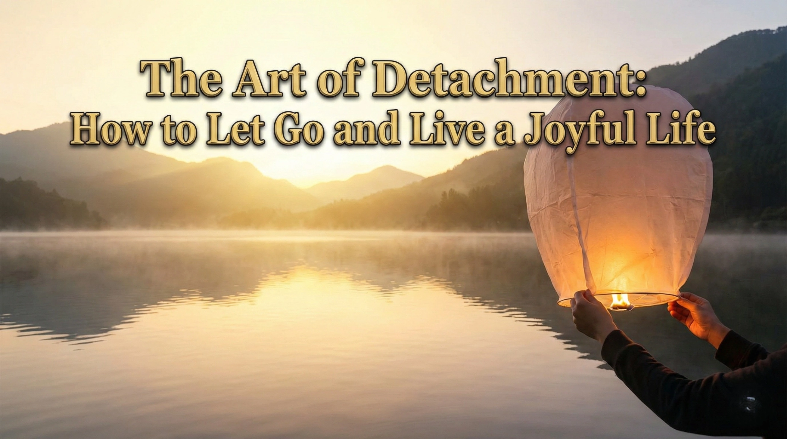 The Art of Detachment: How to Let Go and Live a Joyful Life