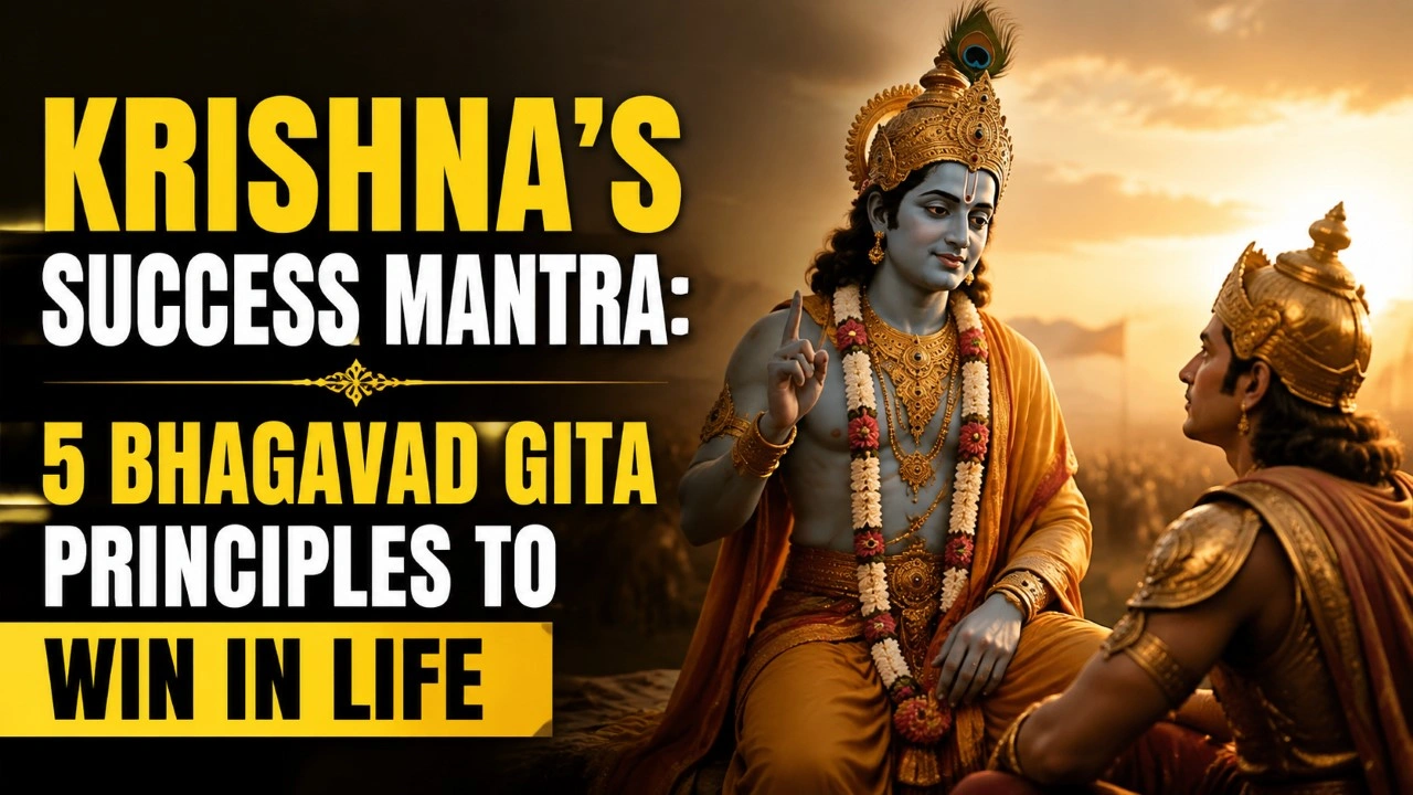 Krishna’s Mantra: 5 Bhagavad Gita Principles to Win in Life