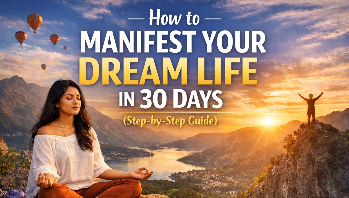 How to Manifest Your Dream Life in 30 Days (Step-by-Step Guide)