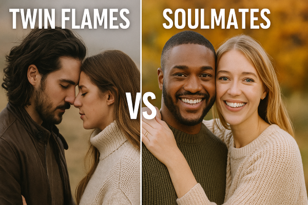 Twin Flames vs Soulmates: What’s the Real Difference?
