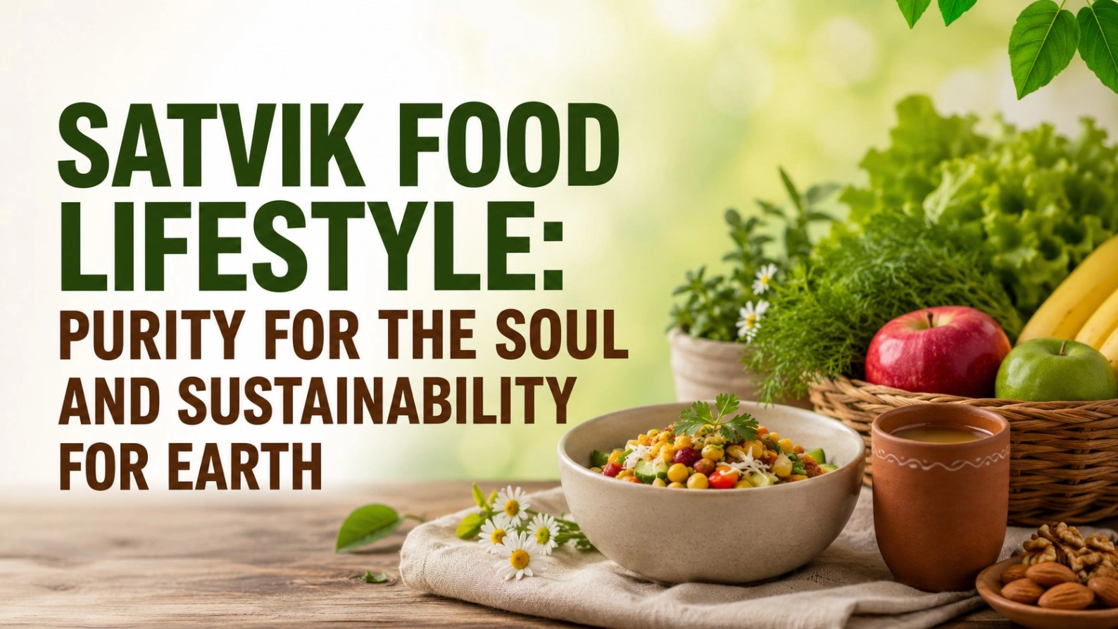 Satvik Food Lifestyle: Purity for the Soul and for Earth