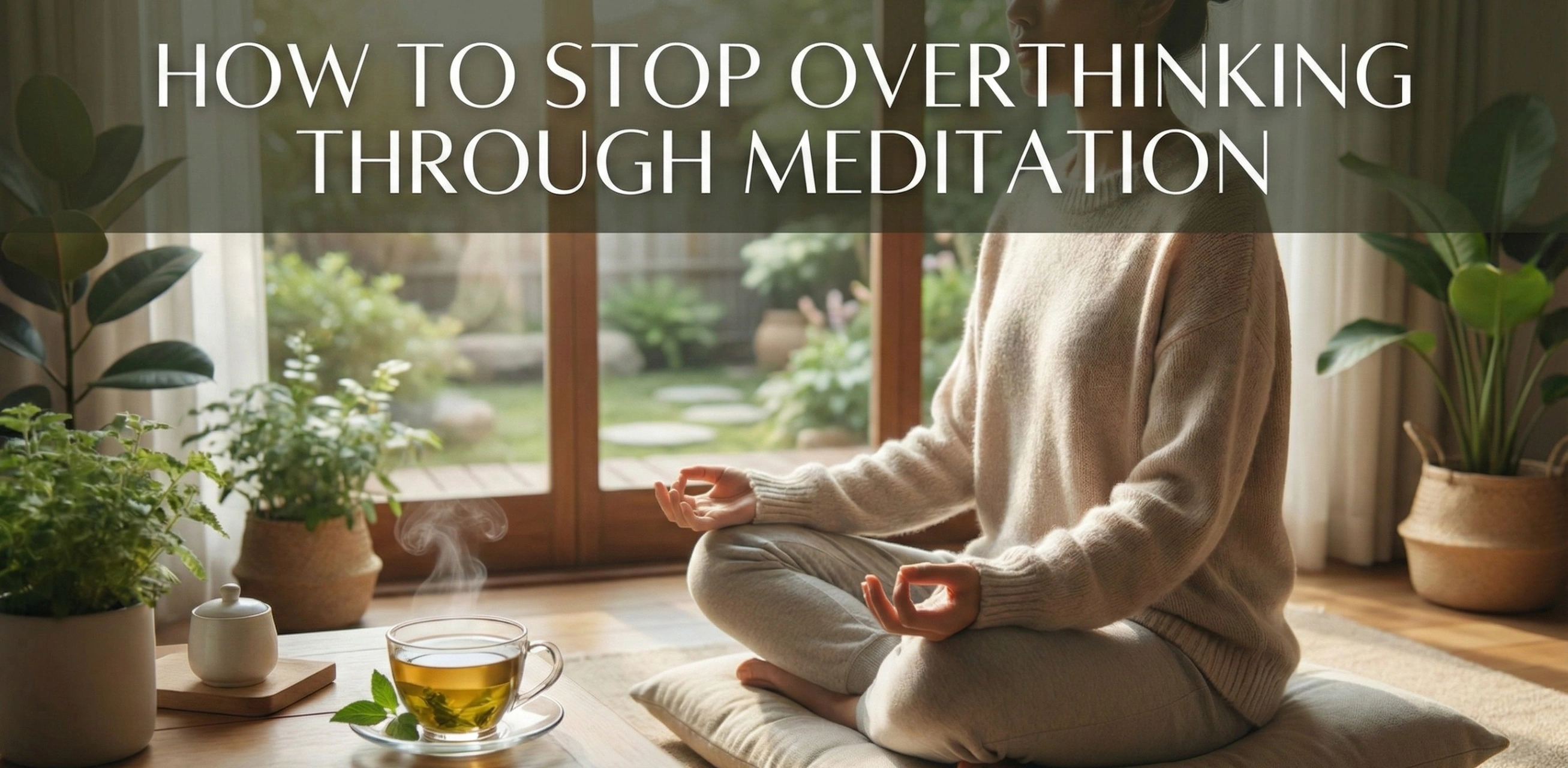 How to Stop Overthinking Through Meditation