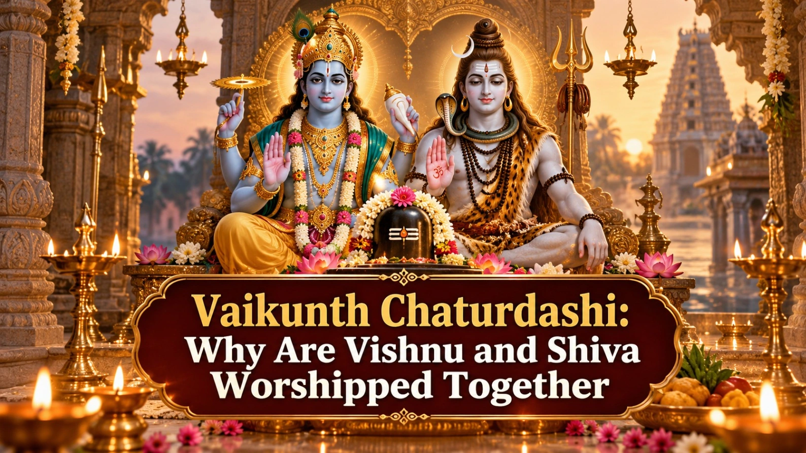 Vaikunth Chaturdashi: Why Are Vishnu & Shiva Worshipped Together?