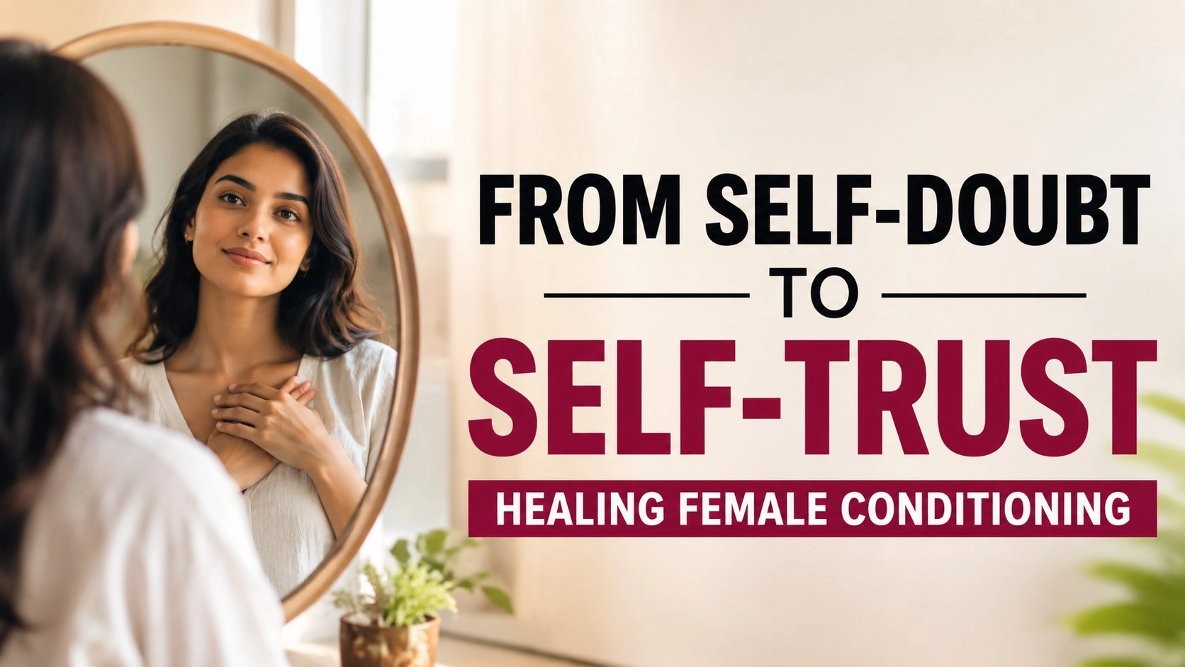 From Self-Doubt to Self-Trust: Healing Female Conditioning