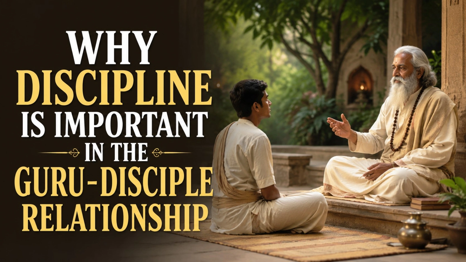 Why Discipline Is Important in Guru-Disciple Relationship