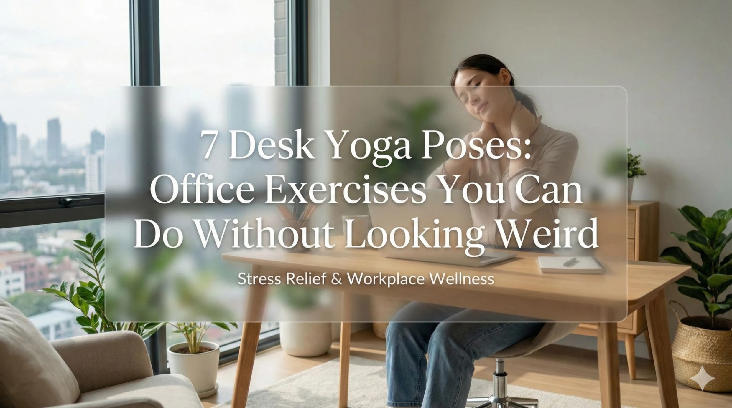 7 Desk Yoga Poses: Office Exercises You Can Do Without Looking Weird