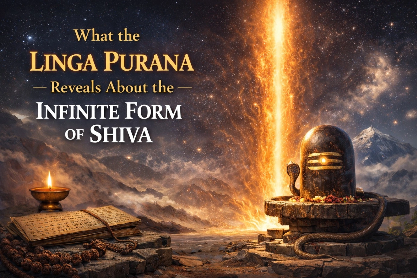 What the Linga Purana Reveals About the Infinite Form of Shiva