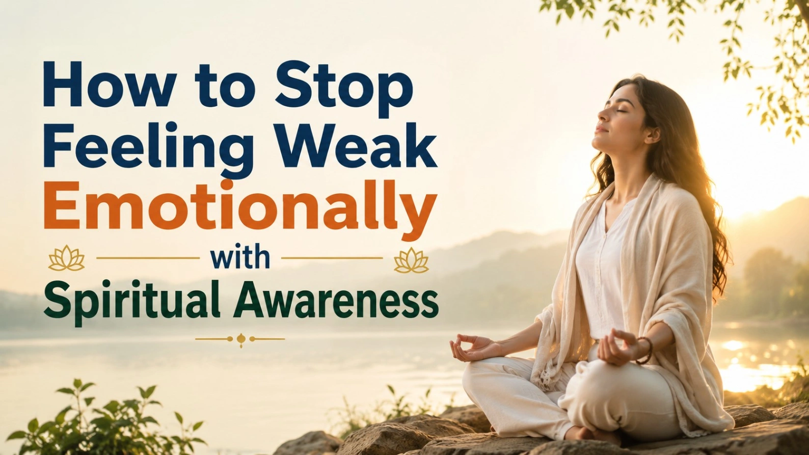 Stop Feeling Weak Emotionally with Spiritual Awareness