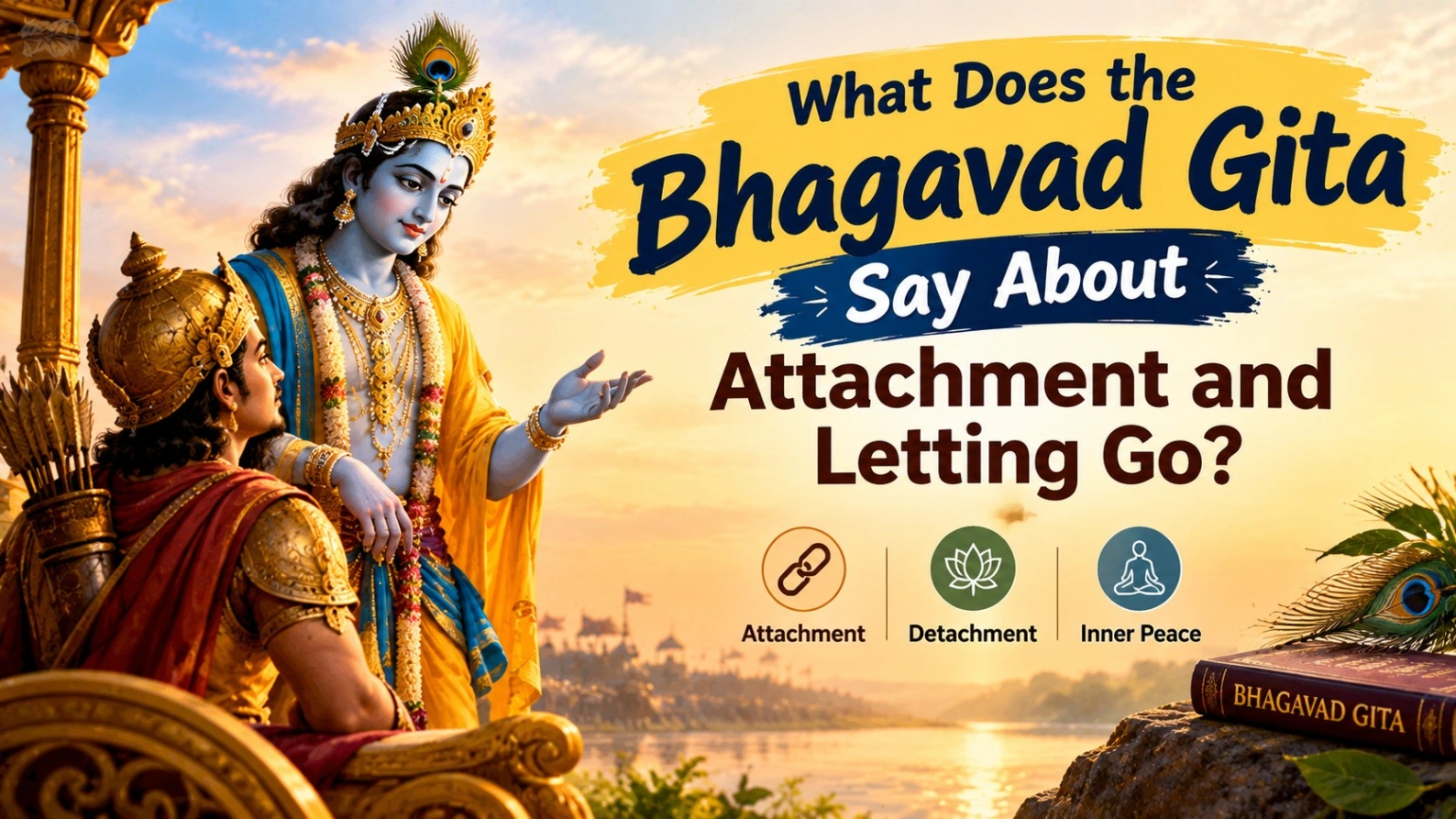 What Does the Bhagavad Gita Say About Attachment and Letting Go?