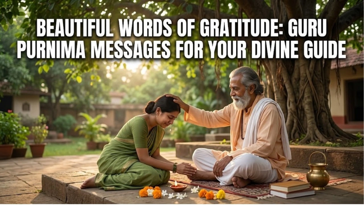Words of Gratitude: Guru Purnima Messages for Divine Guide