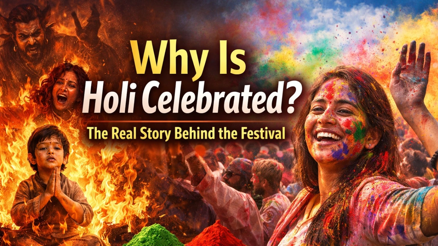 Why Is Holi Celebrated? The Real Story Behind the Festival