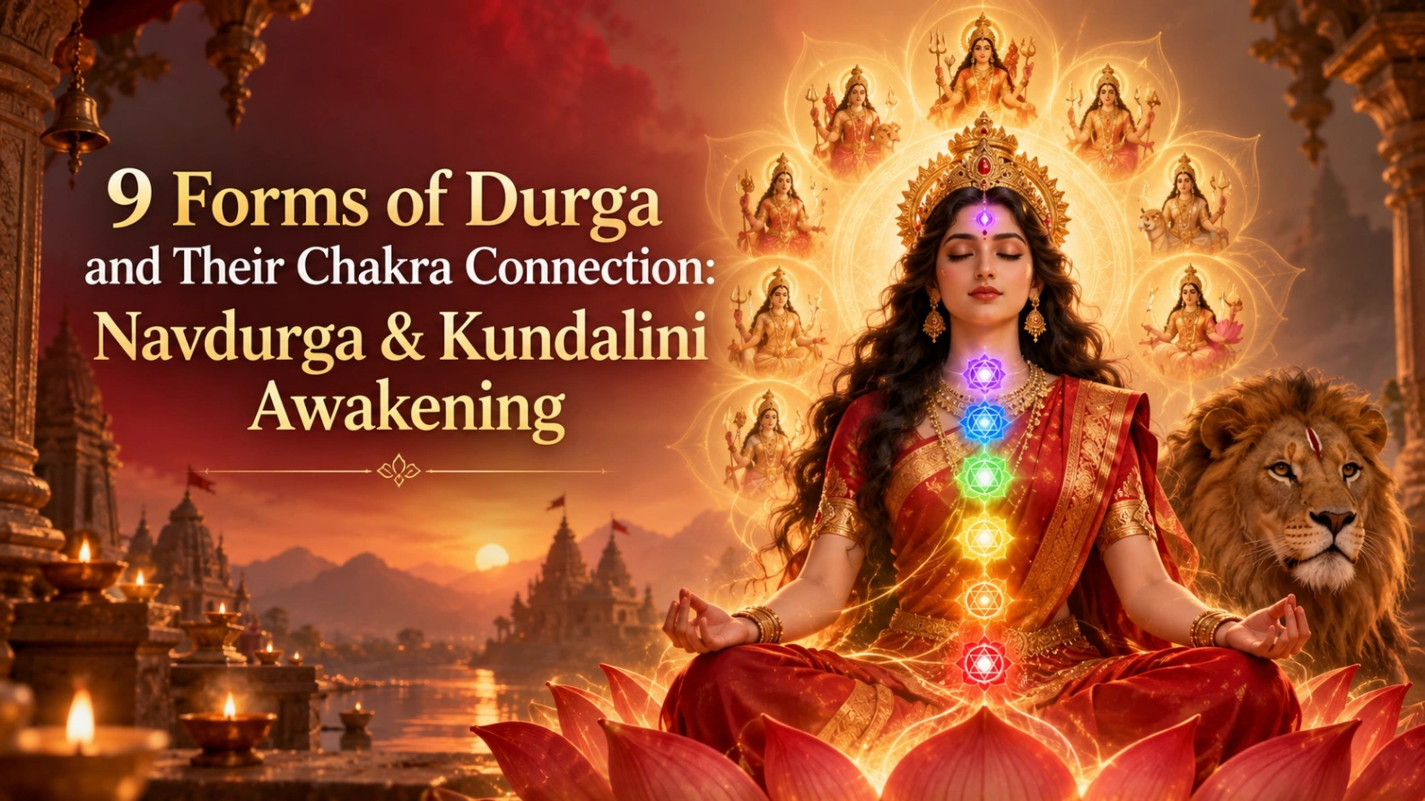 Forms of Durga, Their Chakra Connection Navdurga & Kundalini