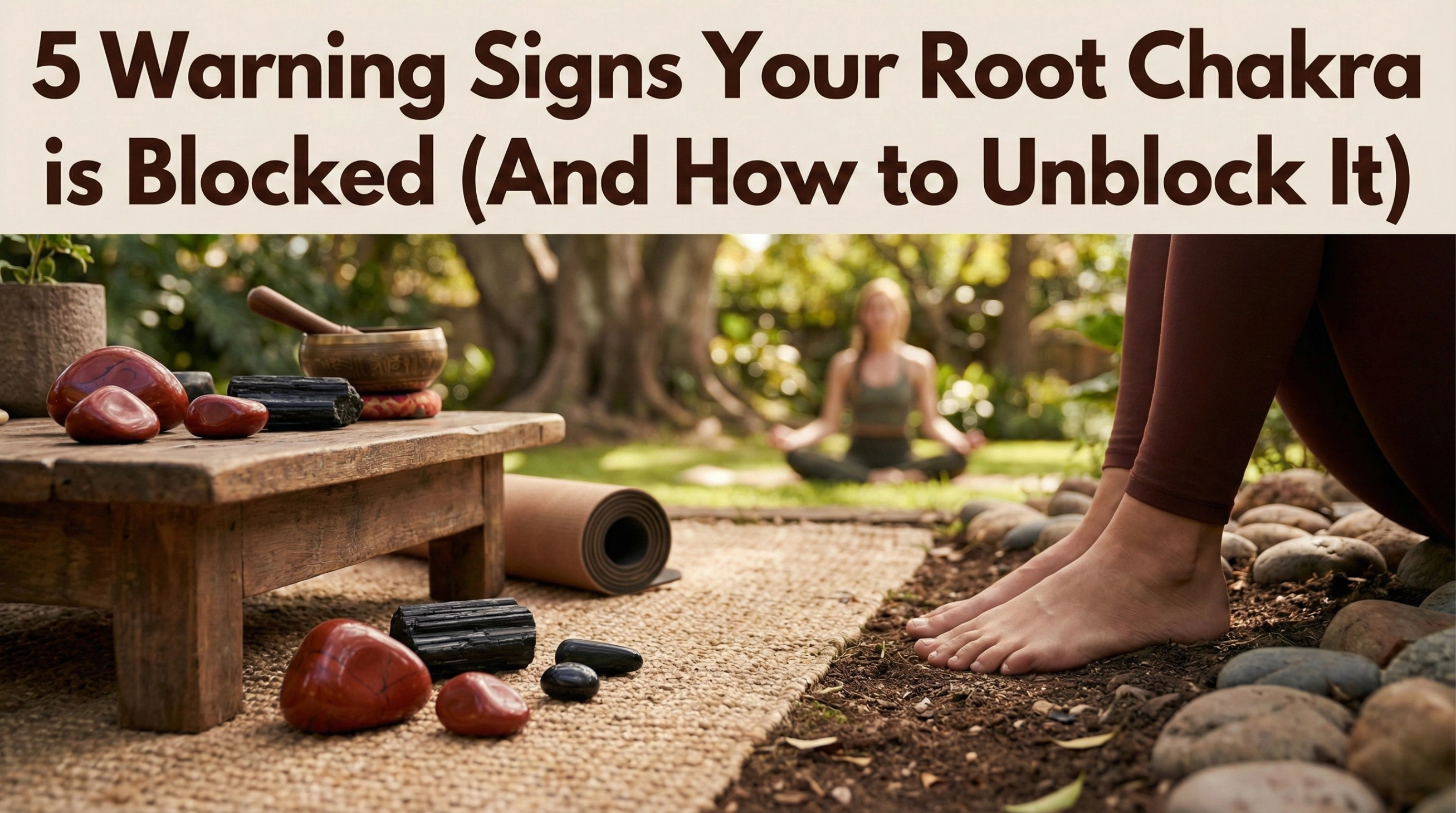 5 Warning Signs Your Root Chakra is Blocked (And How to Unblock It)