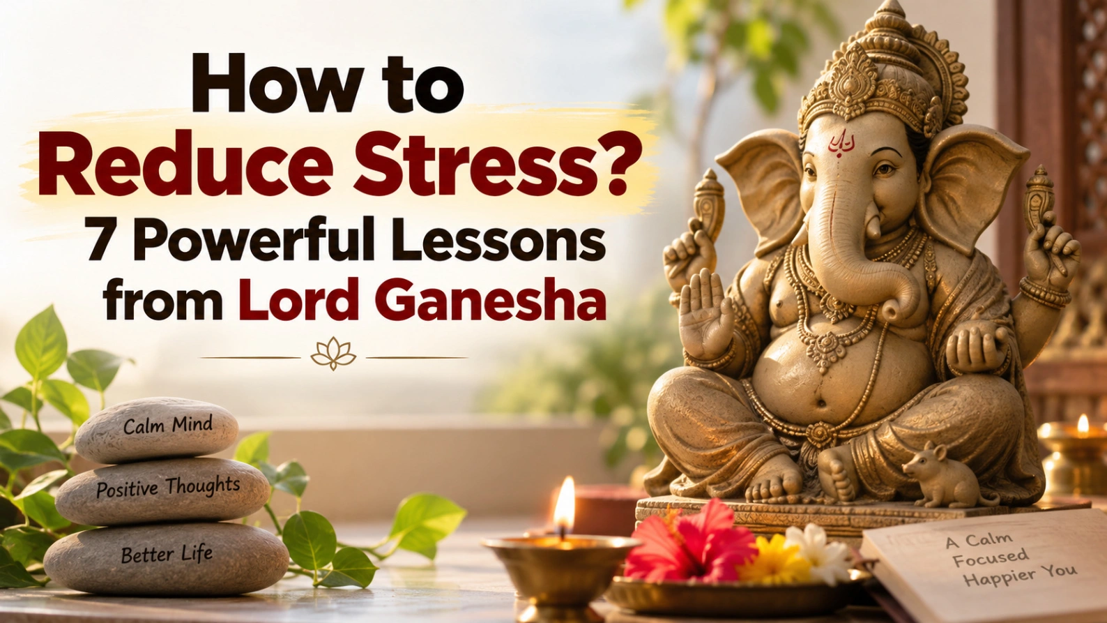 How to Reduce Stress? 7 Powerful Lessons from Lord Ganesha