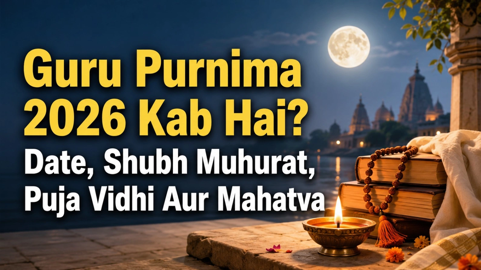 Guru Purnima 2026: Date, Puja Vidhi & Mahatva