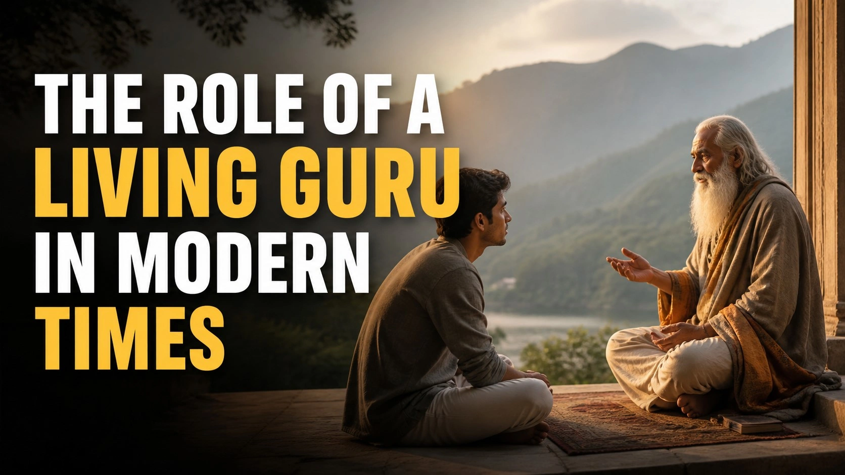 The Importance of a Living Guru in Today’s Modern Life