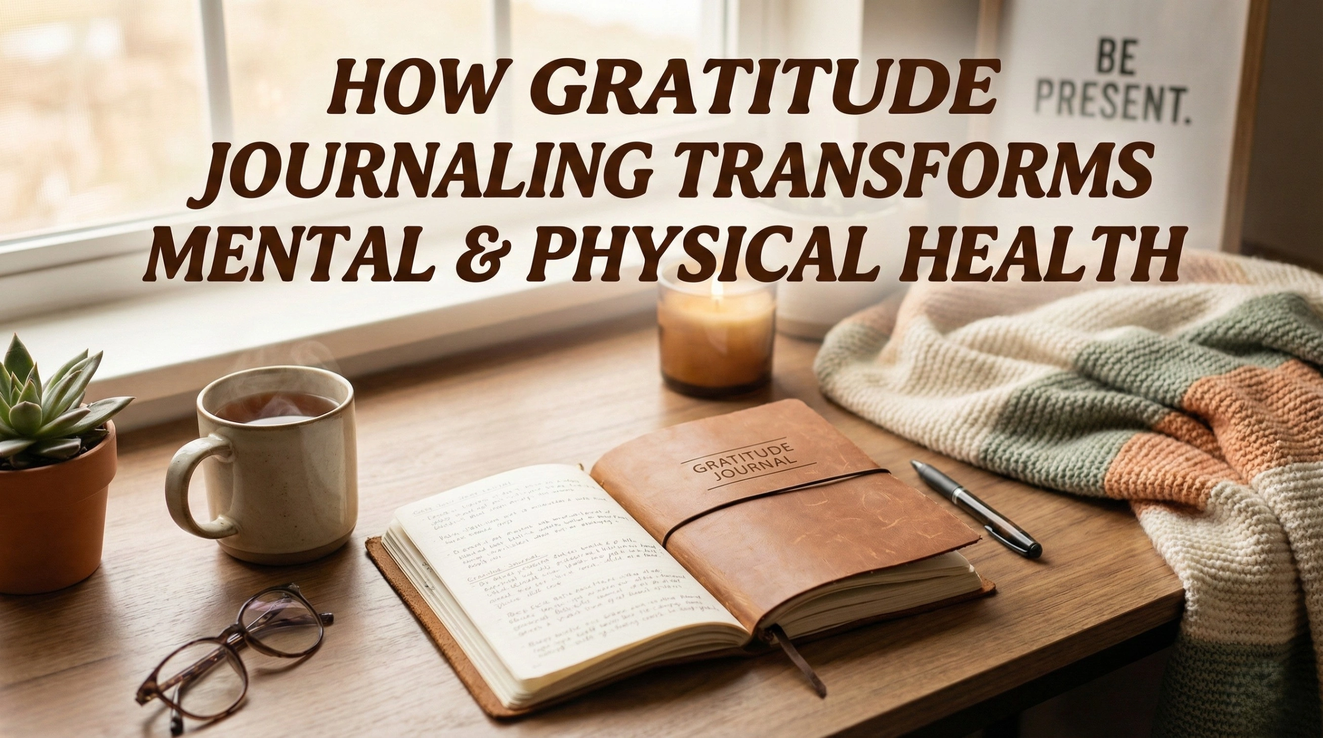 How Gratitude Journaling Transforms Mental & Physical Health
