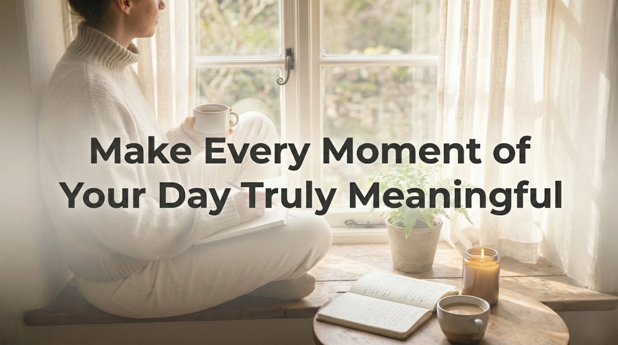 How to Make Every Moment of Your Day Truly Meaningful