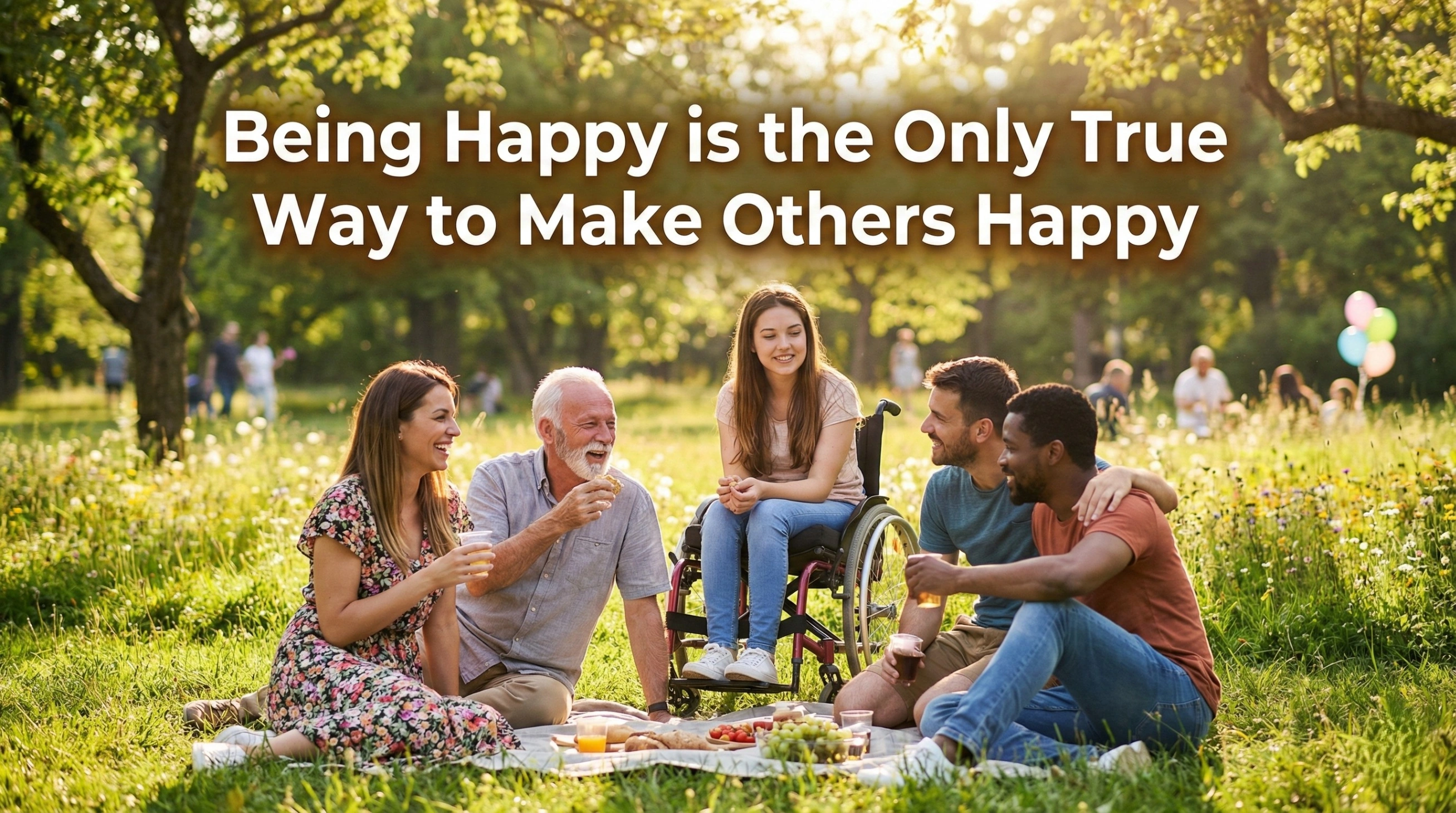 Why Being Happy is the Only True Way to Make Others Happy