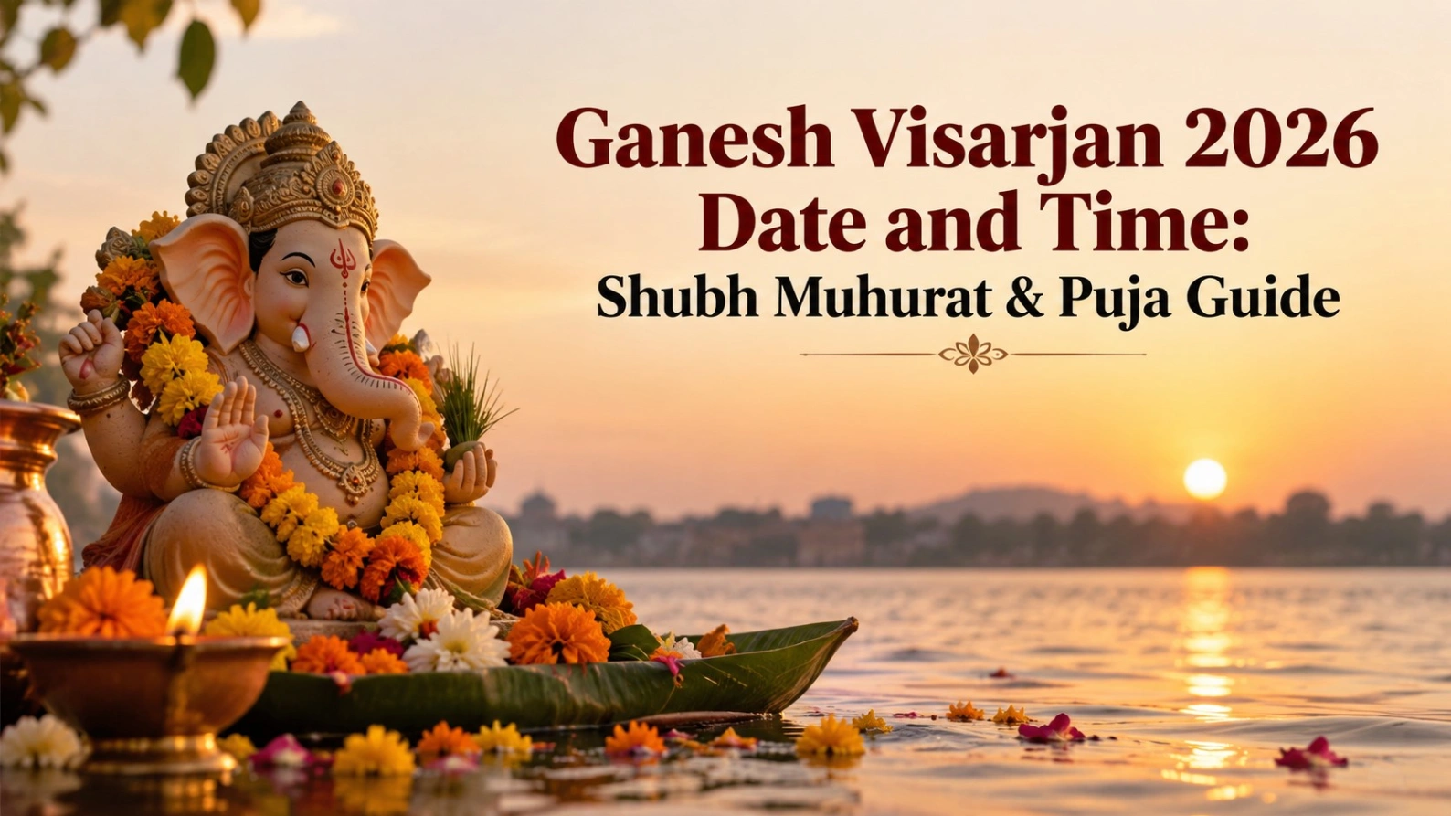 Ganesh Visarjan 2026 Date & Time: Shubh Muhurat & Puja Guide