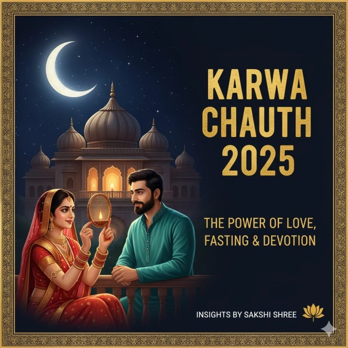 Karwa Chauth 2025: The Power of Love, Fasting & Devotion – Insights by Sakshi Shree