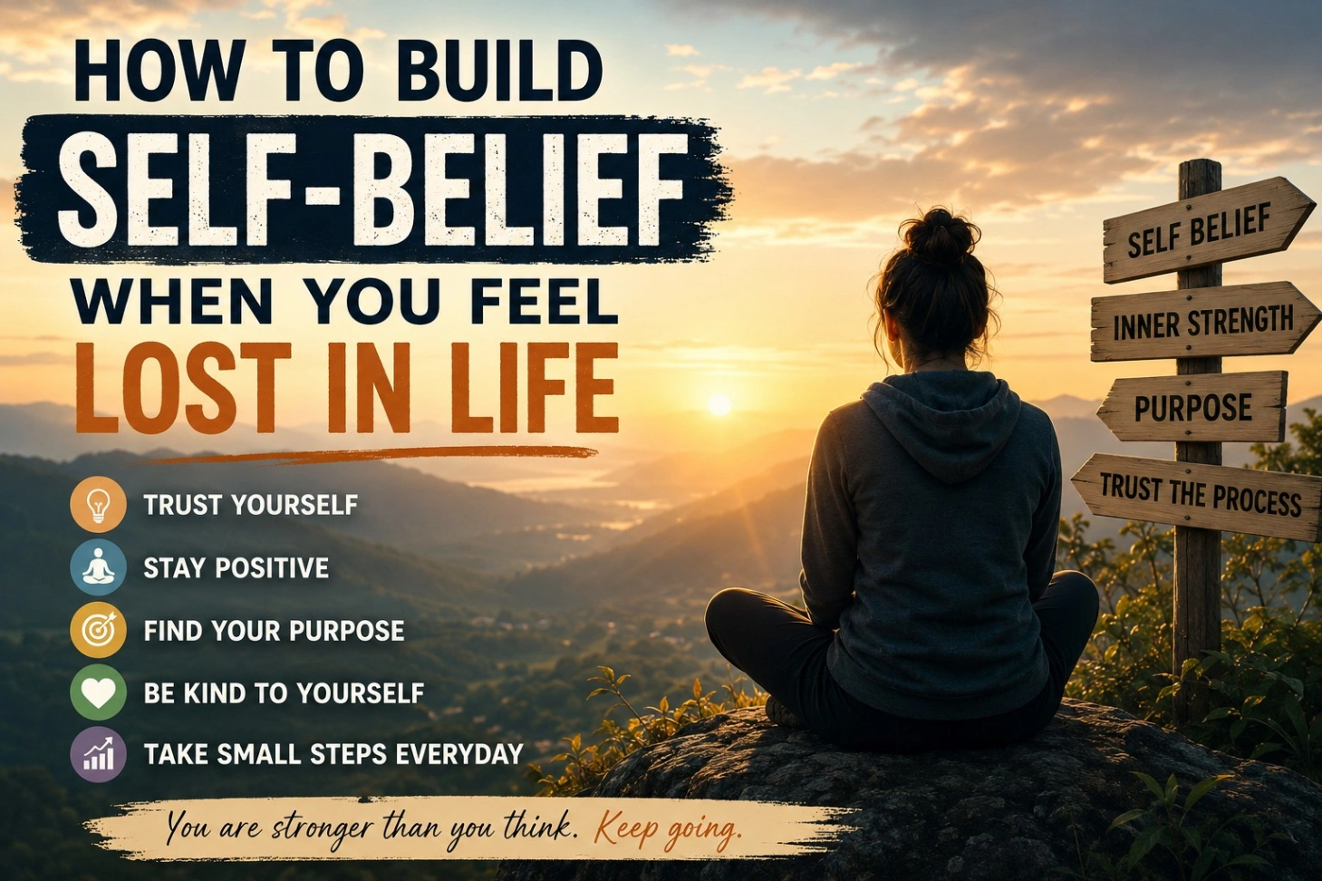 How to Build Self-Belief When You Feel Lost in Life