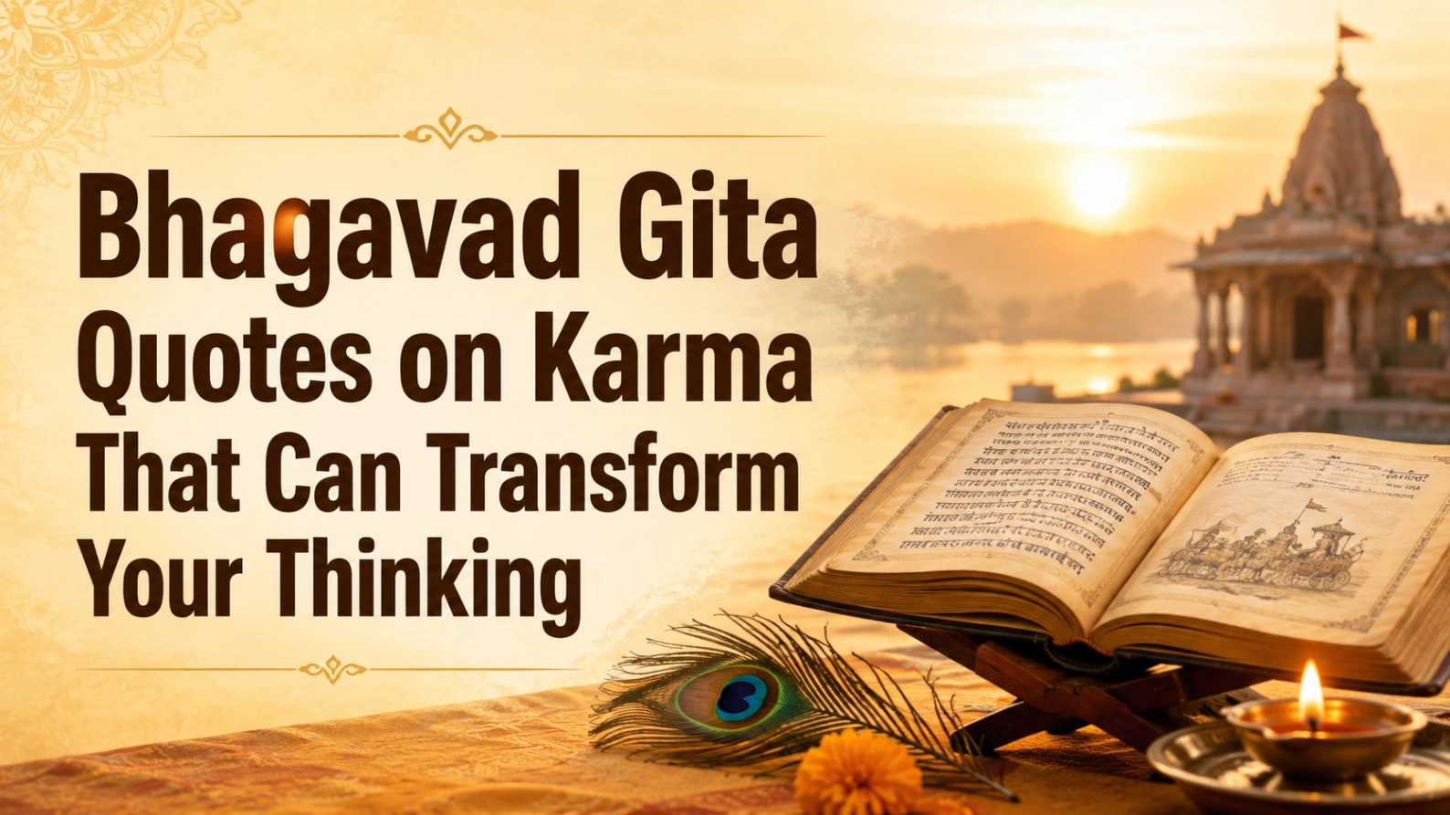 Bhagavad Gita Quotes on Karma That Can Transform Thinking