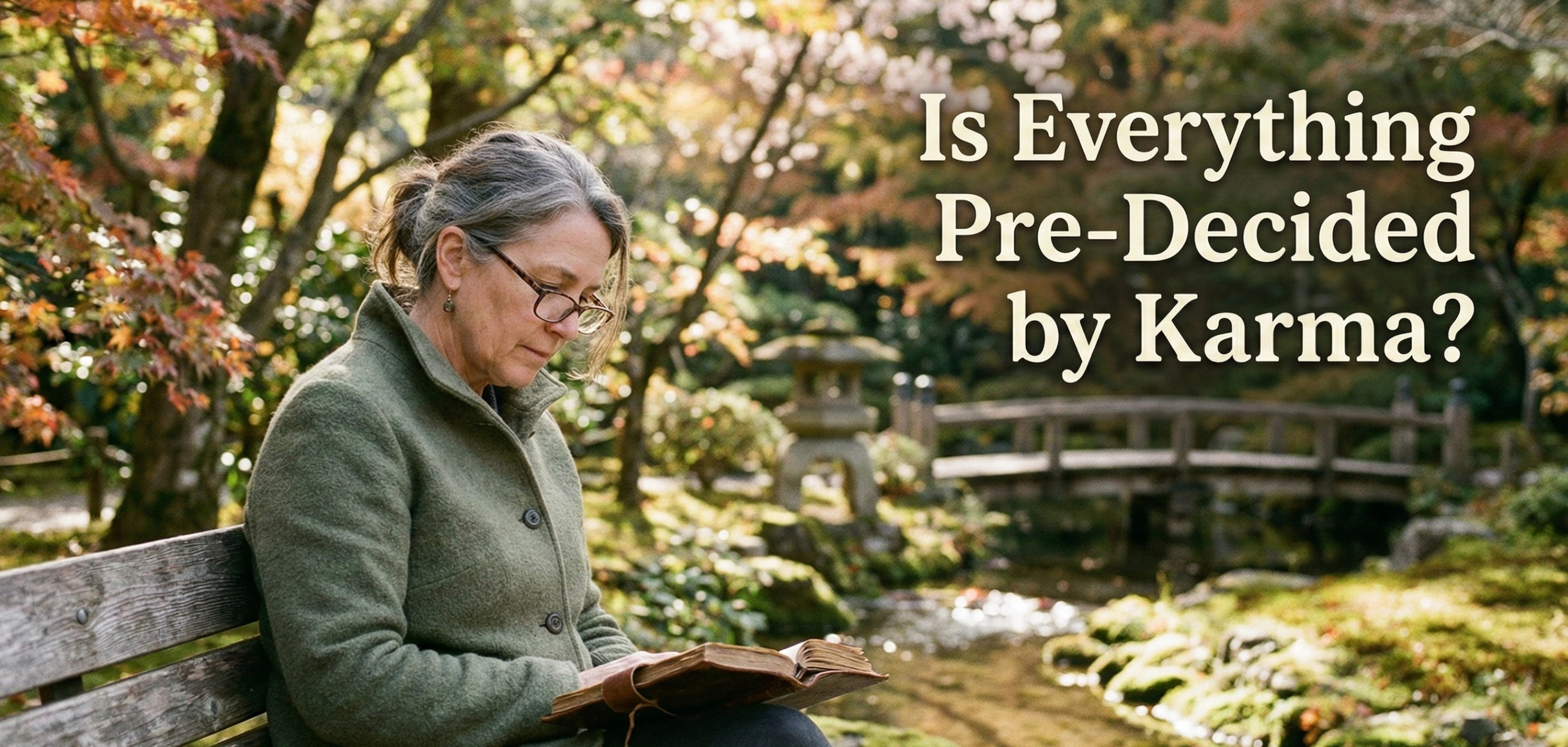 Is Everything Pre-Decided by Karma?