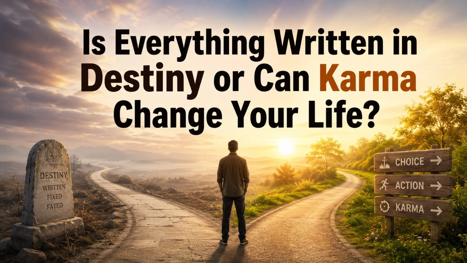 Can Karma Change Destiny or Is Life Already Written?