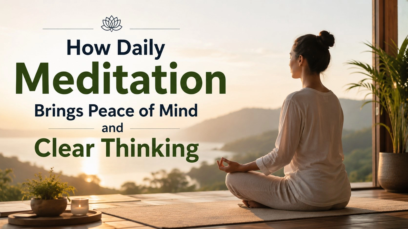 How Daily Meditation Brings Peace of Mind and Clear Thinking