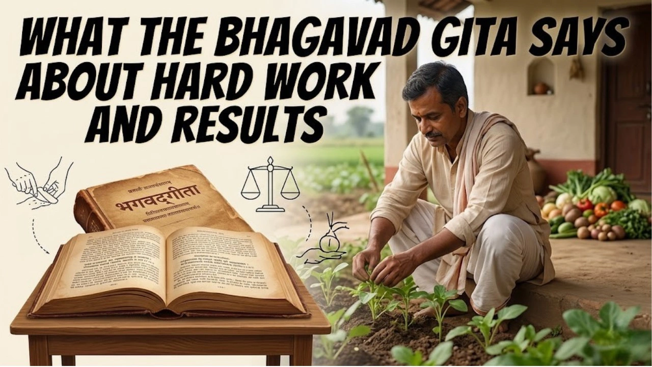 What the Bhagavad Gita Says About Hard Work and Results