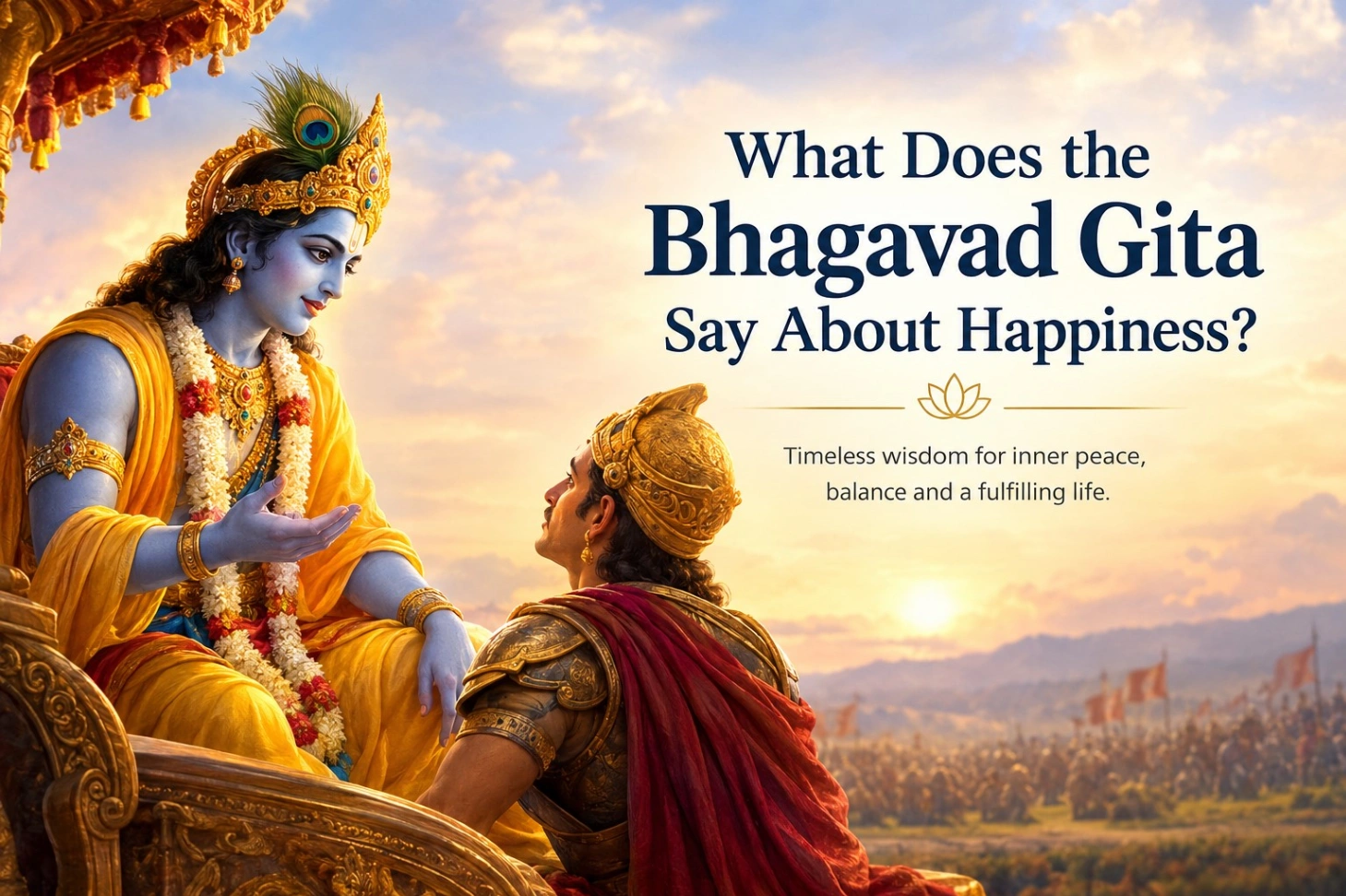 What Does the Bhagavad Gita Say About Happiness?