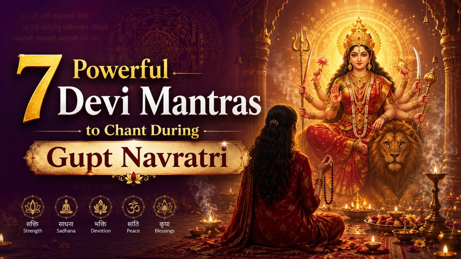 7 Powerful Devi Mantras to Chant During Gupt Navratri