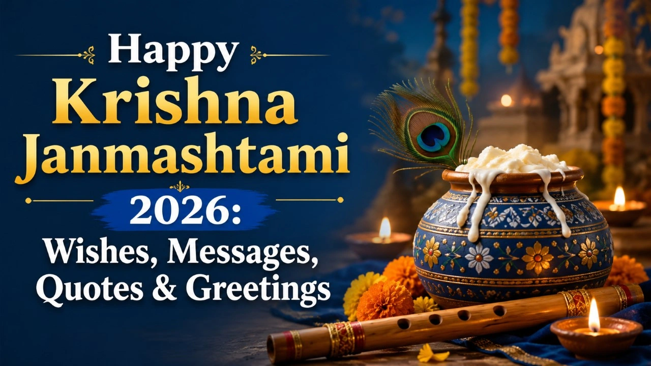 Krishna Janmashtami: Wishes, Messages, Quotes & Greetings
