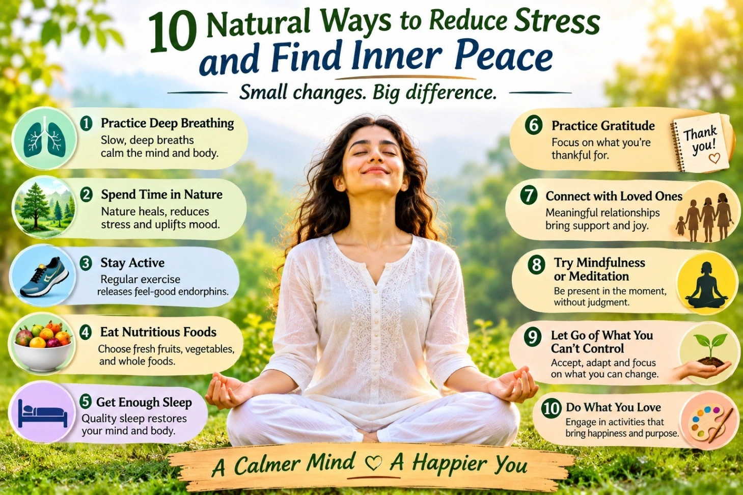 10 Natural Ways to Reduce Stress and Find Inner Peace