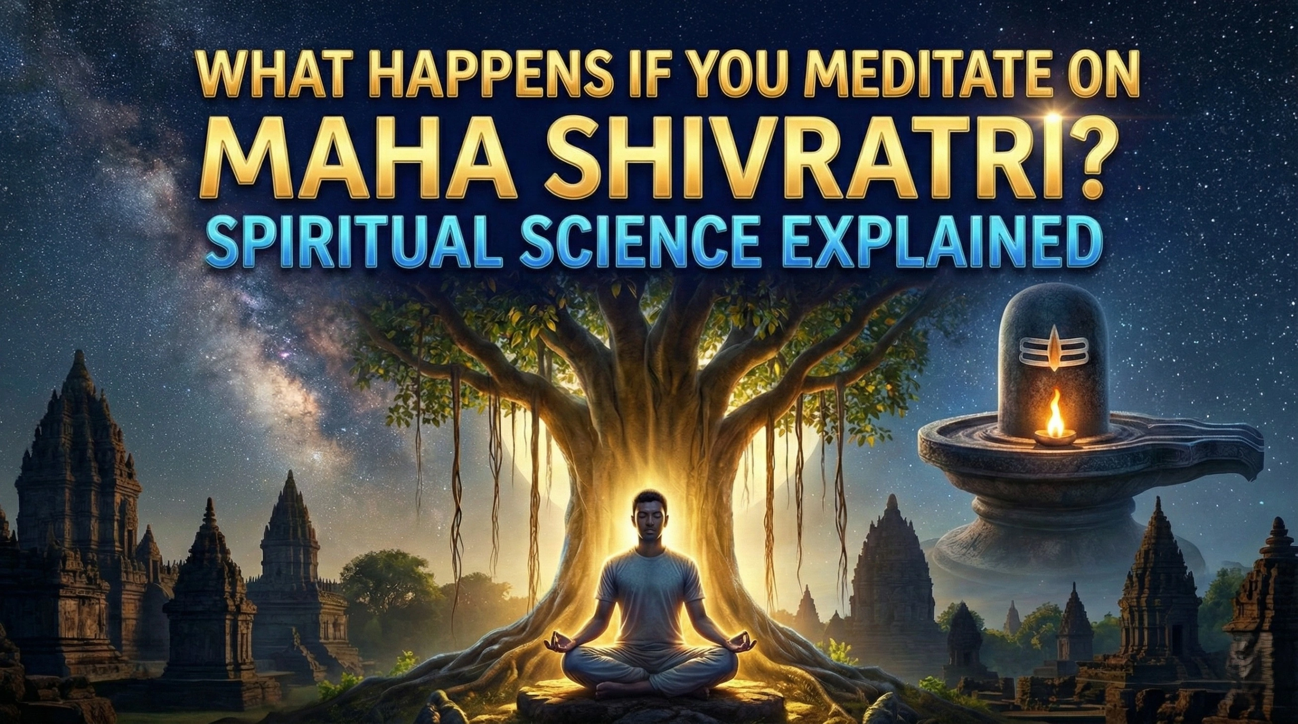 What Happens If You Meditate on Maha Shivratri? Spiritual Science Explained