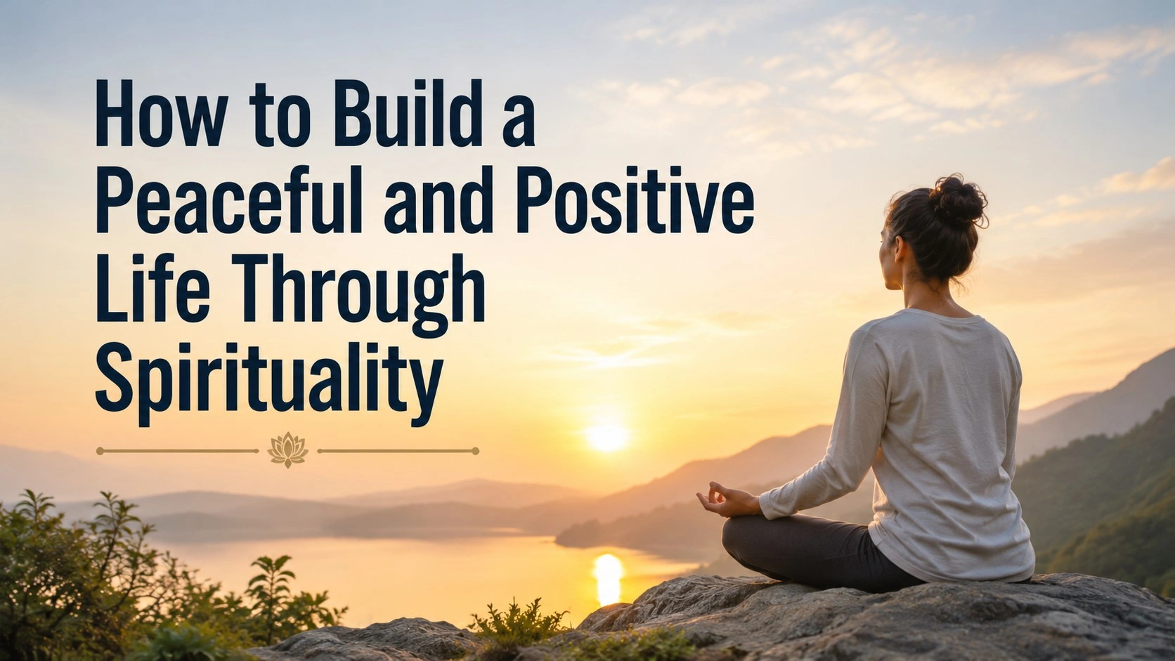 How to Build Peaceful and Positive Life Through Spirituality