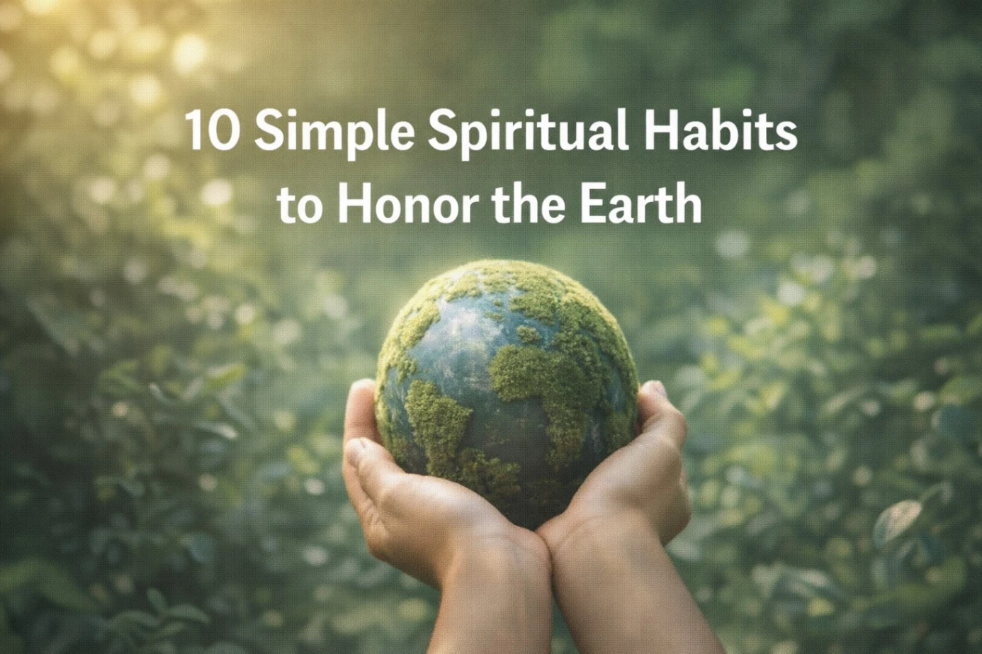 10 Simple Spiritual Habits to Honor the Earth