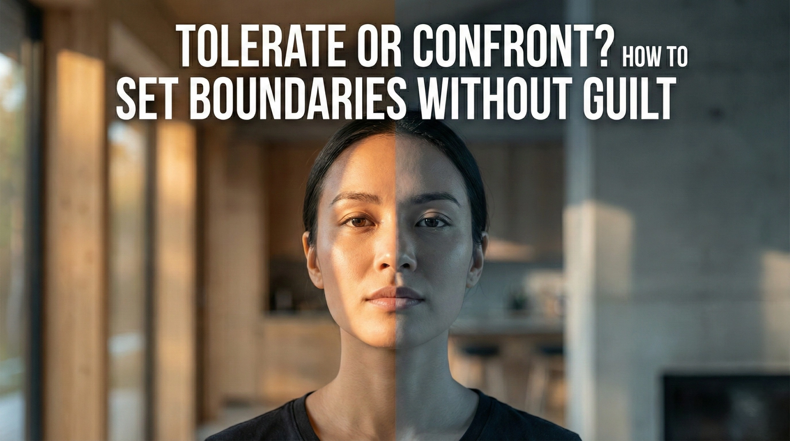 Tolerate or Confront? How to Set Boundaries Without Guilt