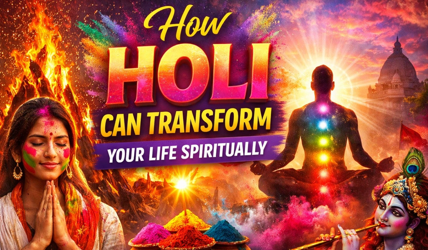 How Holi Can Transform Your Life Spiritually