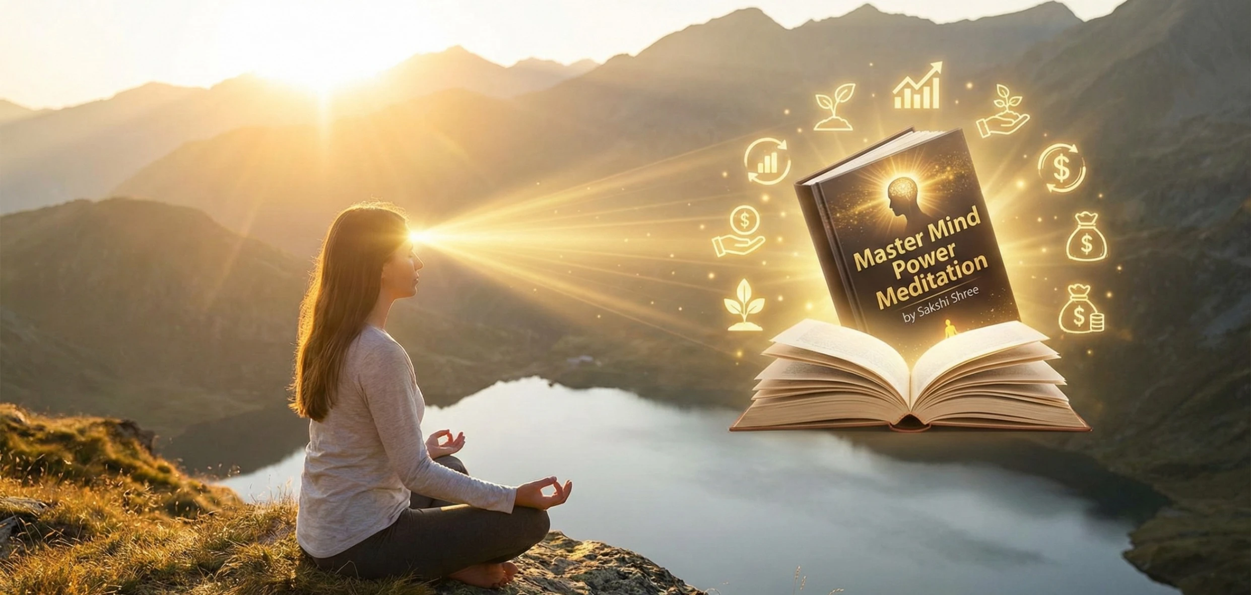 Master Mind Power Meditation: 4 Steps to Manifest Success by Sakshi Shree