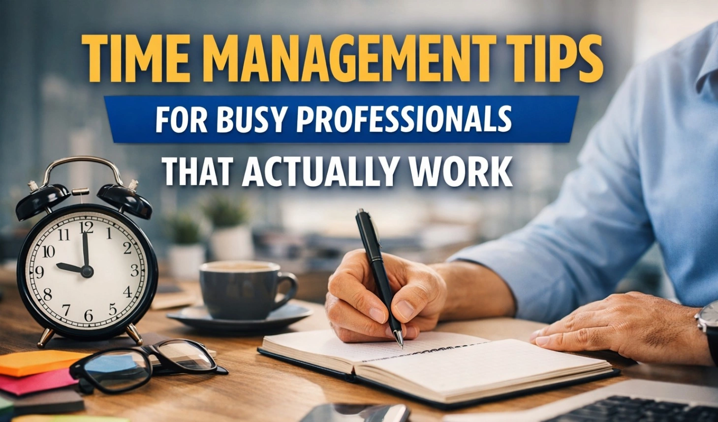 Time Management Tips for Busy Professionals That Actually Work