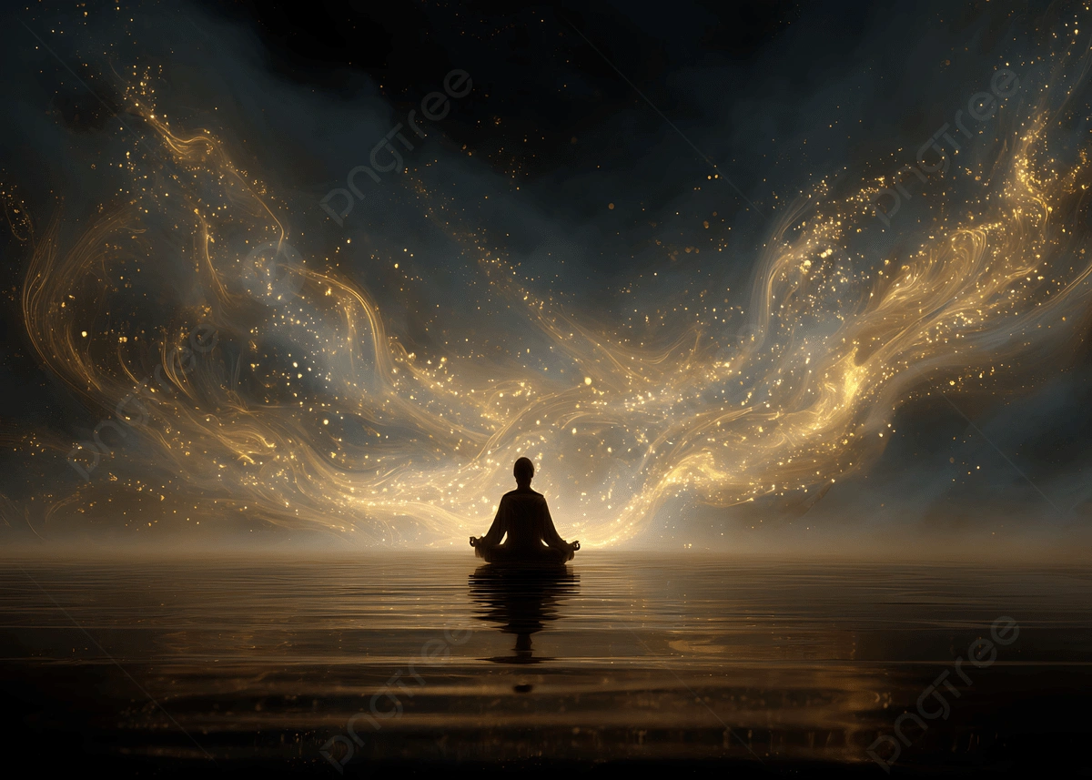 pngtree-person-meditating-on-still-water-with-golden-energy-and-cosmic-dust-picture-image_16567305