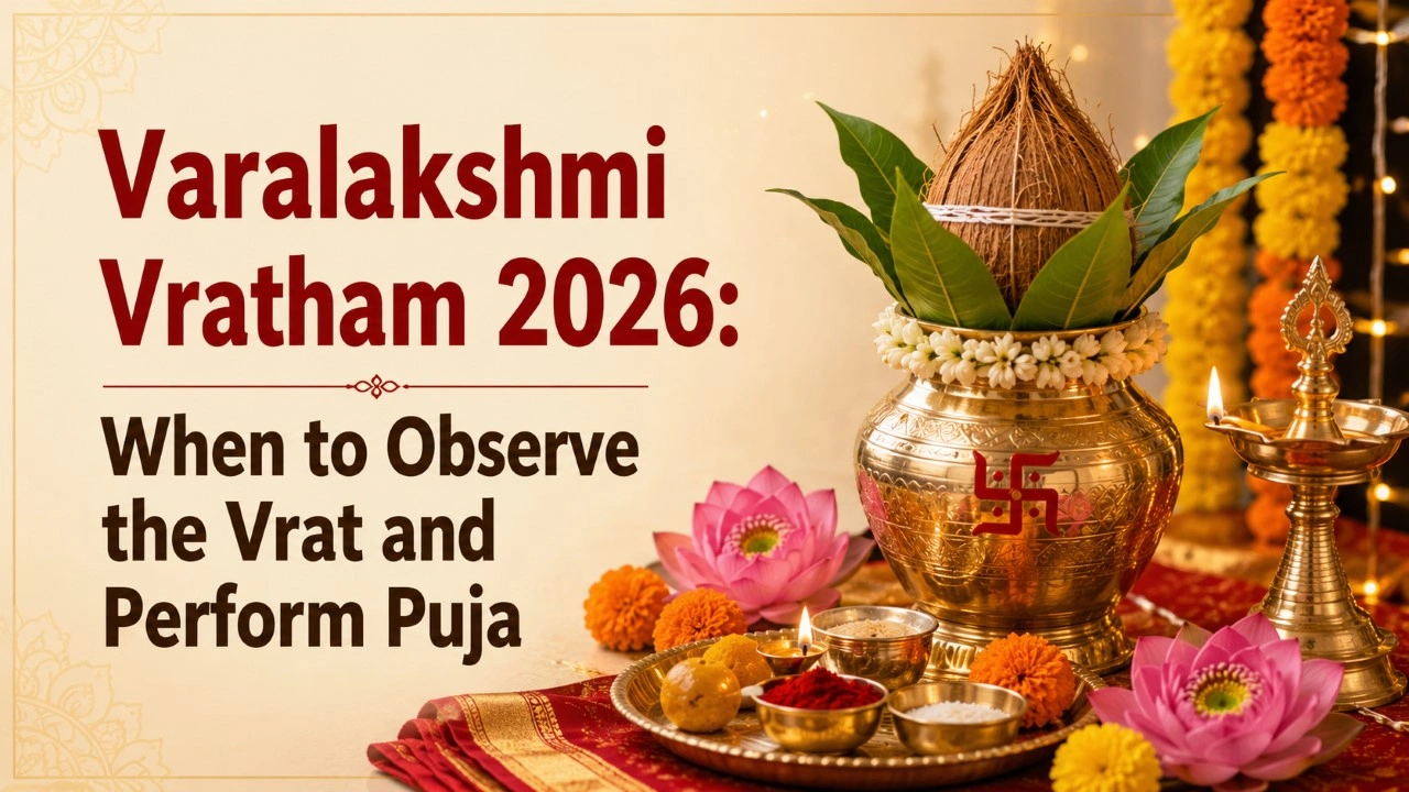 Varalakshmi Vratham 2026: When to Observe the Vrat 
& Puja