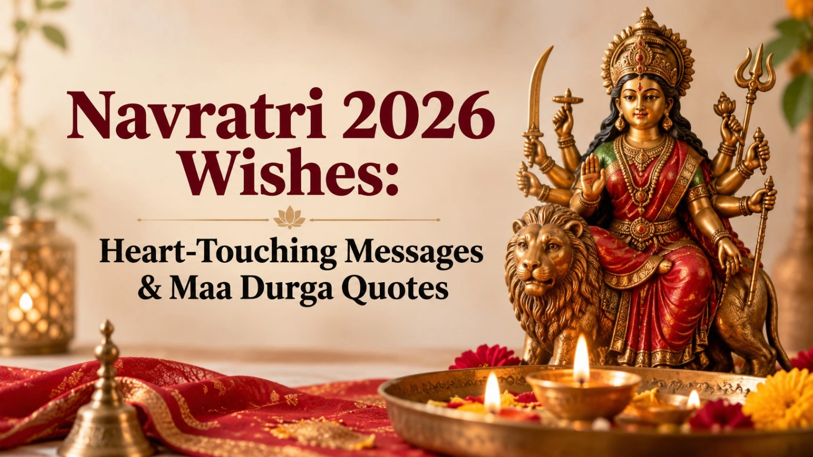 Navratri 2026 Wish: Heart-Touching Message & Maa Durga Quote